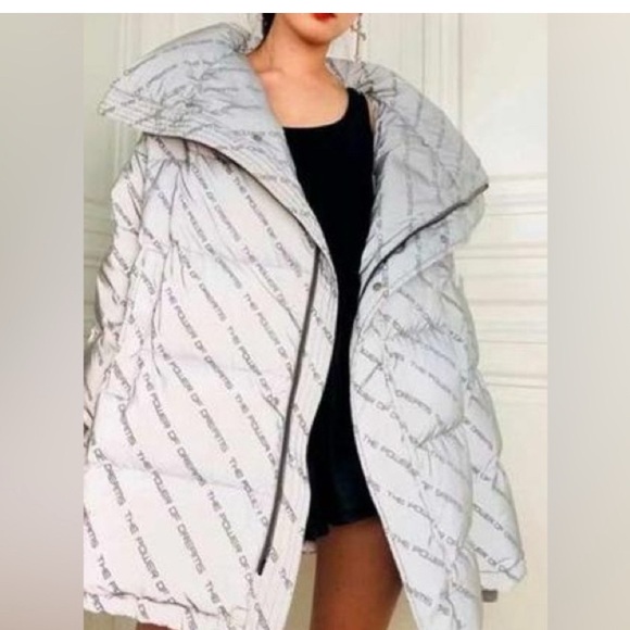 Balenciaga Jackets & Blazers - Balenciaga Silver Puffer Authentic